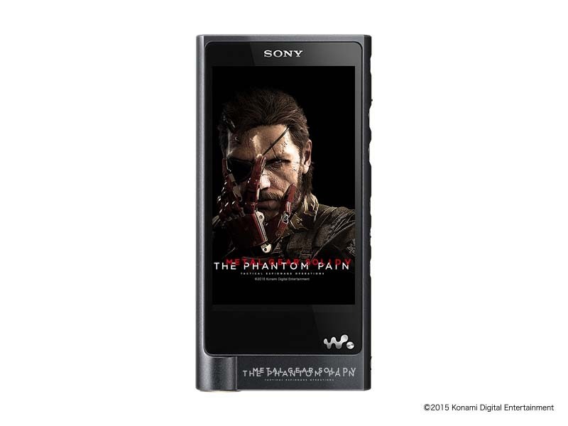 ウォークマン「NW-ZX2」とのコラボモデル「NW-ZX2 WALKMAN METAL GEAR SOLID V」