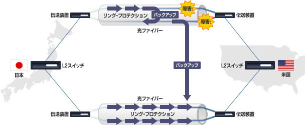 図: 本格的網型イーサネット