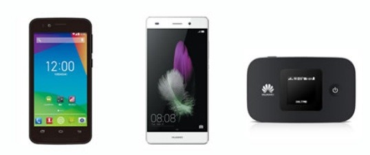 回線契約者のみ限定販売のSIMフリー機器の例（イメージ）