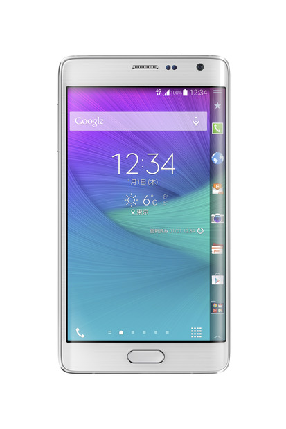 「GALAXY Note Edge SCL24」がAndroid 5.0へ