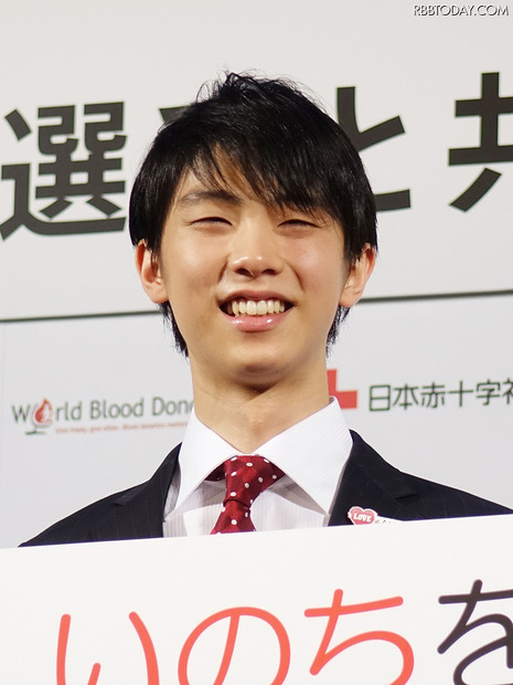 羽生結弦選手【写真：田中】