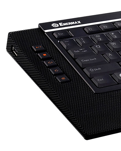 左側のホットキーとUSBポート
