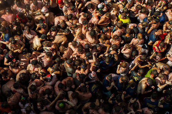 トマティーナ（スペイン）（c）Getty Images