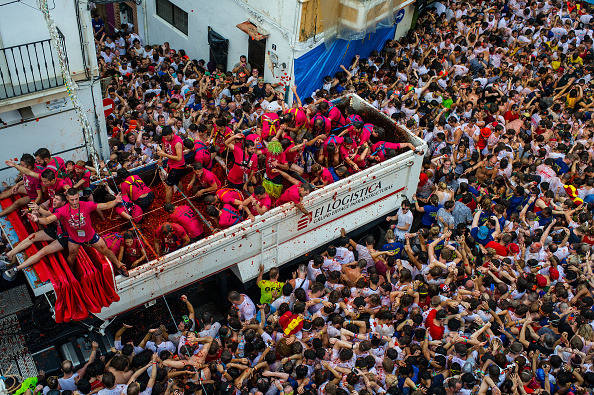 トマティーナ（スペイン）（c）Getty Images