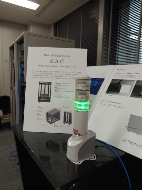 何かインシデントが発生したときに、赤いパイロットランプが作動し、アラートを投げる仕組みになっていた