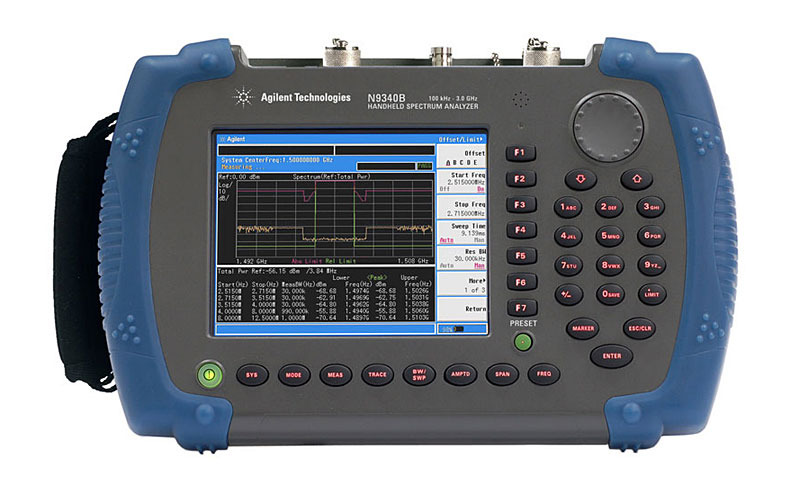 Agilent N9340B ハンドヘルドRFスペクトラム・アナライザ