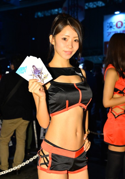 東京ゲームショウ2015・コンパニオン【写真：竹内みちまろ】