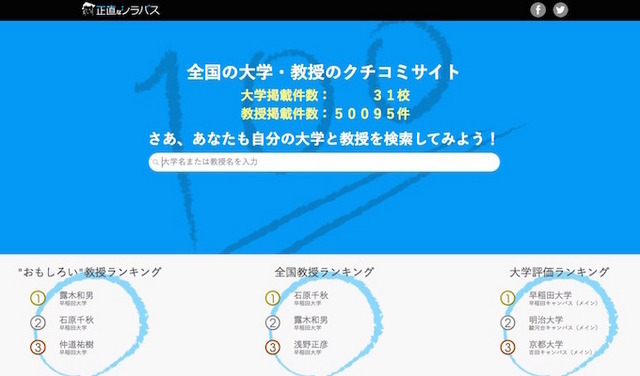 正直なシラバス　公式サイト