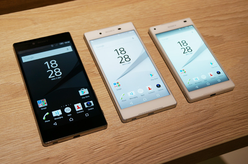 Xperia Z5シリーズの3モデルが登場するかに注目が集まる