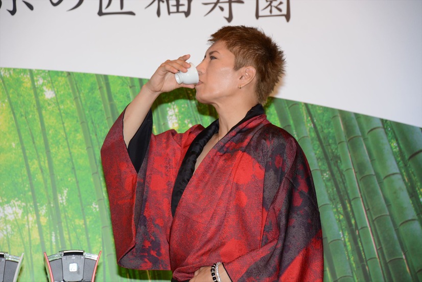 GACKT【写真：鶴見菜美子】