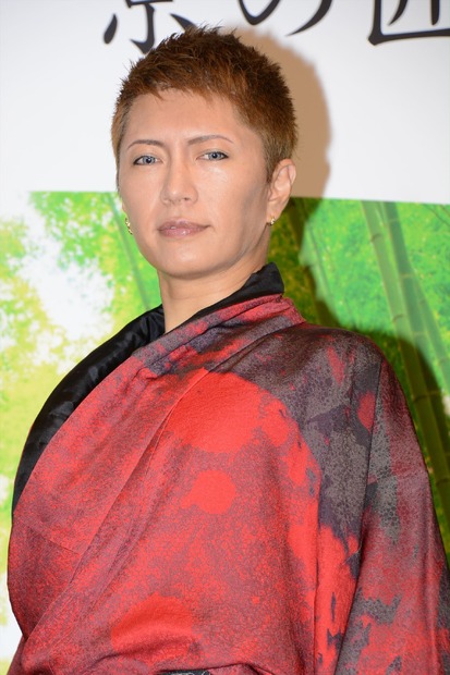 GACKT【写真：鶴見菜美子】