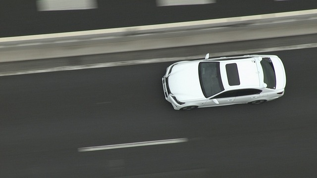 自動運転実験車「Highway Teammate」によるデモ走行