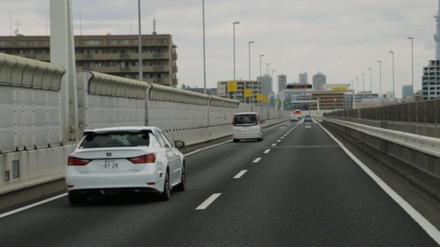 自動運転実験車「Highway Teammate」によるデモ走行