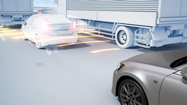トヨタの自動運転技術（参考画像）