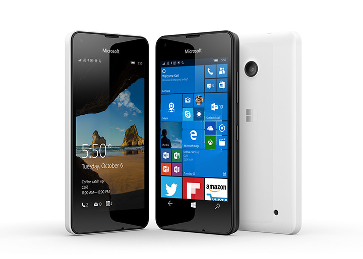 QHD(2,560×1,440ピクセル）の有機ELディスプレイ搭載で5.2型「Lumia 950」