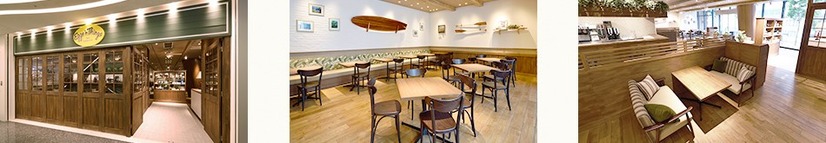 クラシックハワイアンがテーマの銀座店