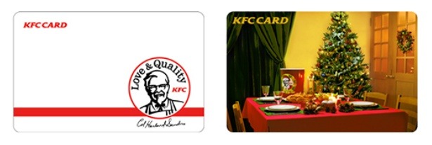 「KFC CARD」券面イメージ