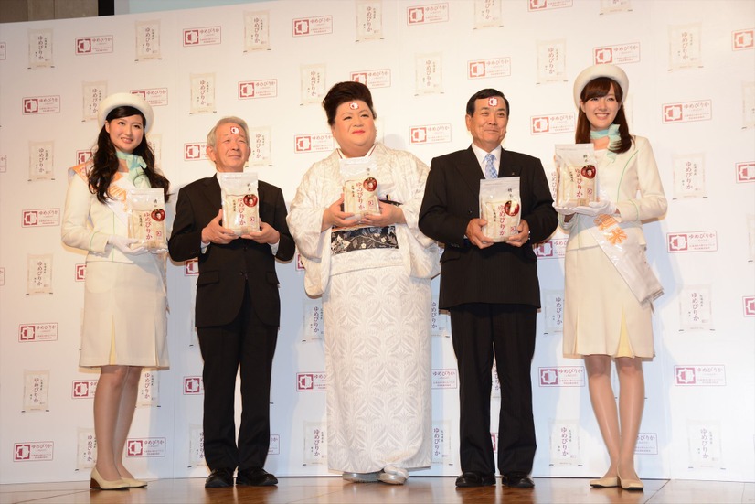 「平成27年産　北海道米　新米発表会」【写真：鶴見菜美子】