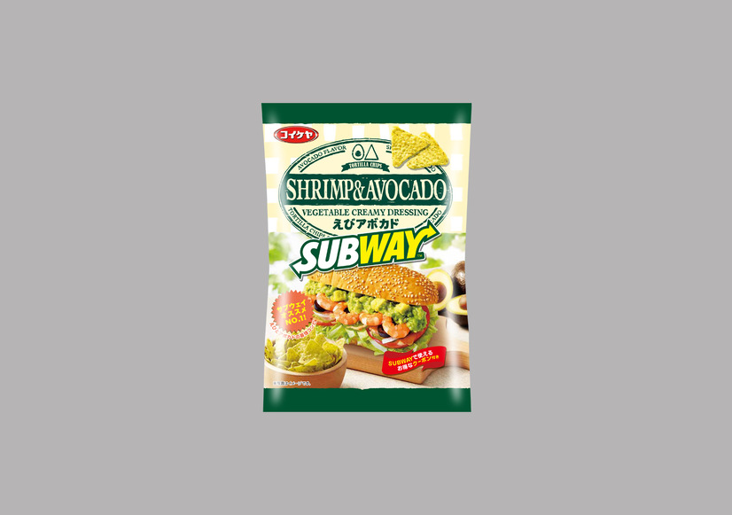 トルティアチップス SUBWAYえびアボカド