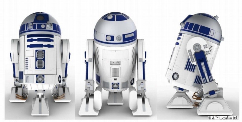 「R2-D2型移動式冷蔵庫」外観