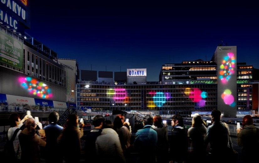 カラフルなイルミが新宿の街を包む！ 11月11日から