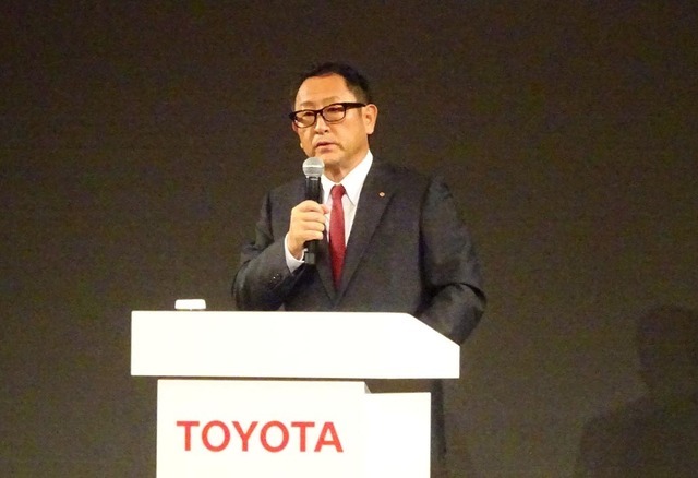 トヨタ自動車 豊田章男社長