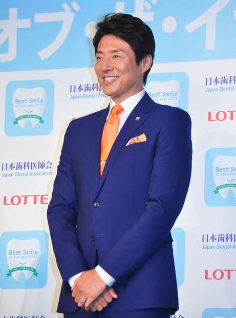 松岡修造／「ベストスマイル・オブ・ザ・イヤー2015」授賞式