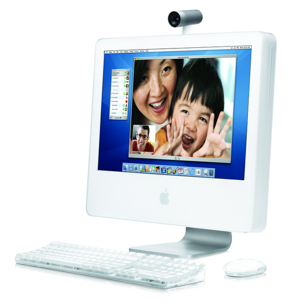 　アップルコンピュータは、あらたなデスクトップPCのラインナップ「iMac G5」を発表した。厚さ約5センチの液晶ディスプレイに本体も詰め込み省スペース化を実現しているのが特徴だ。