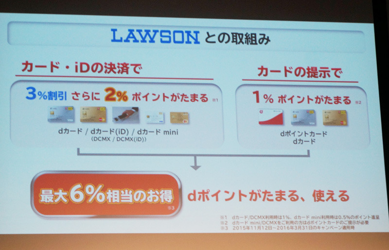 6月からパートナーシップを展開するローソンとの提携も強化