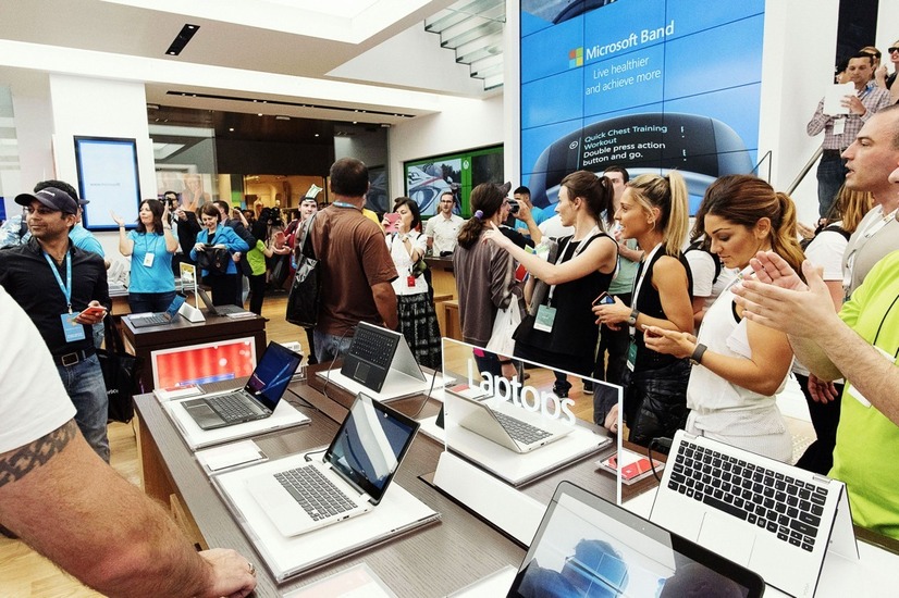 マイクロソフト・ストア・シドニー店　(C) Getty Images