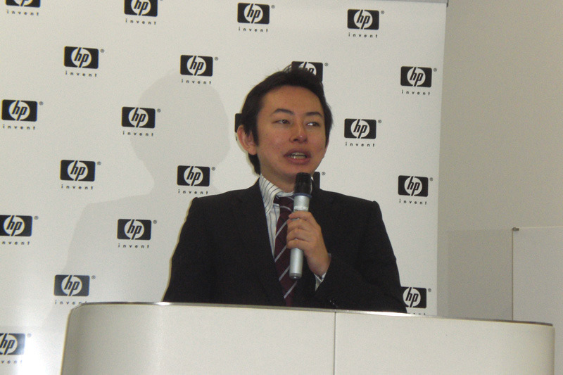 エンタープライズストレージ・サーバ事業統括ISSビジネス本部ビジネスプランニング部の宮本義敬氏
