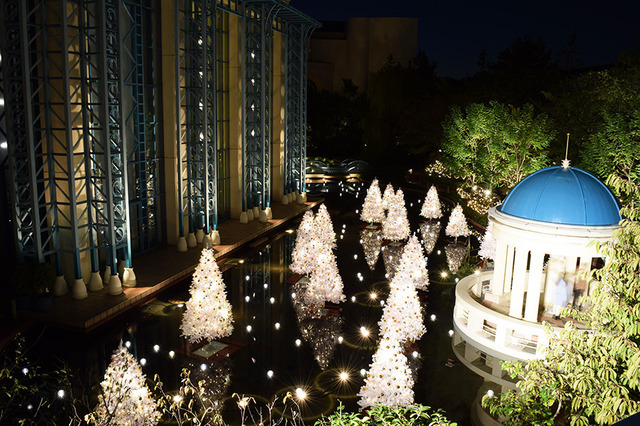 庭園「リリーポンド・ガーデン」／イクスピアリ・クリスマスタウン