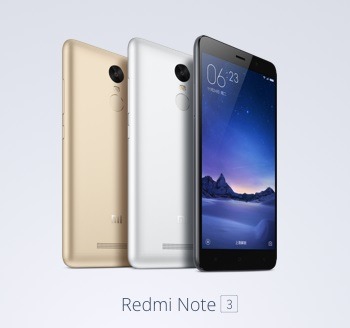 5.5インチ液晶を搭載したAndroidスマートフォン「Redmi Note 3」