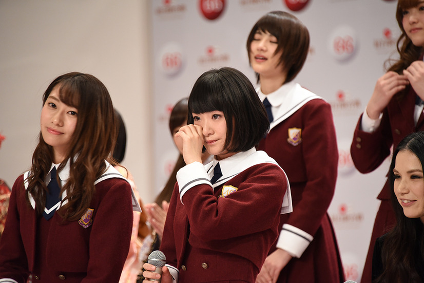 思わず涙する生駒里奈