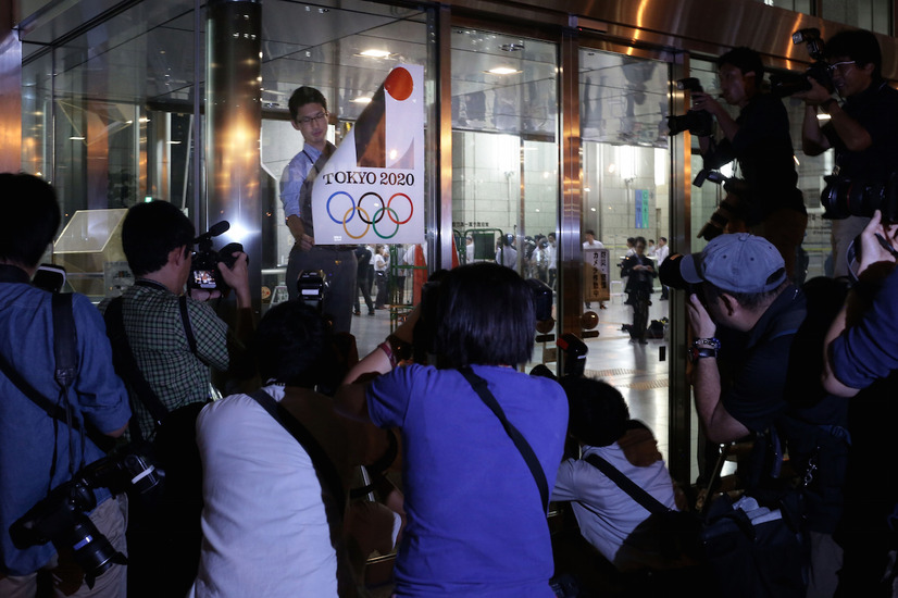 3位にランクインした「東京五輪エンブレム撤回問題」　(C) Getty Images