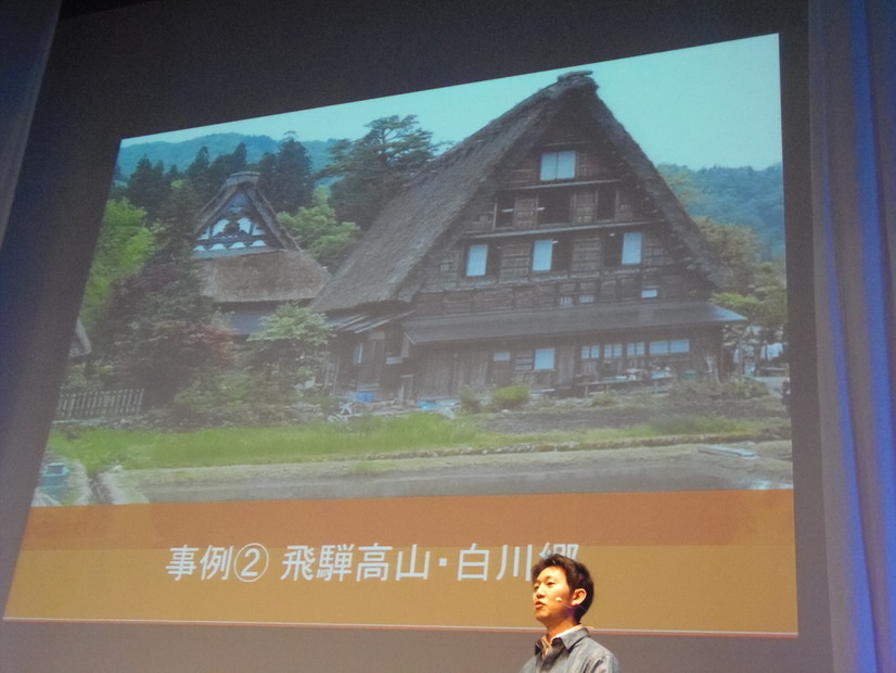 飛騨高山の白川郷も人気スポットの事例の1つ。まずインフラを整備して、多言語化することで、インバウンドを呼び込んだ