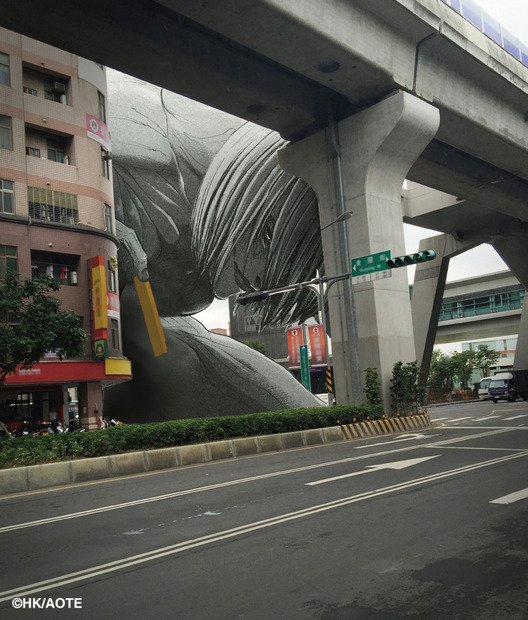 ポスター（新北市泰山區貴陽街付近）