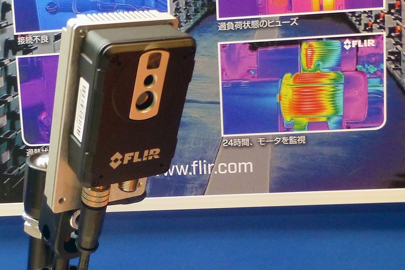 海外での製品リリース自体は少し前だが、火災の早期発見用途などでも需要が高まっており、同社によればここ一月前後で急激に引き合いが強くなっているとのこと（撮影：防犯システム取材班）