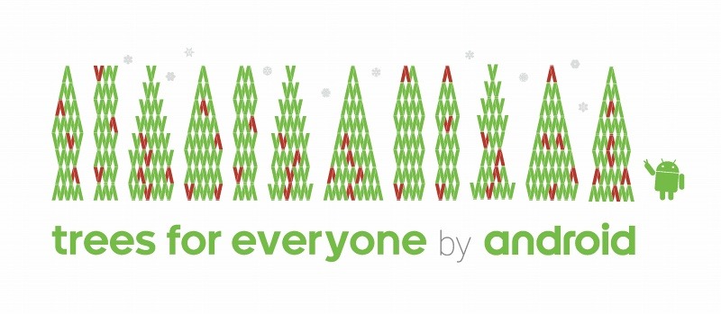 「trees for everyone by Android」のイメージ