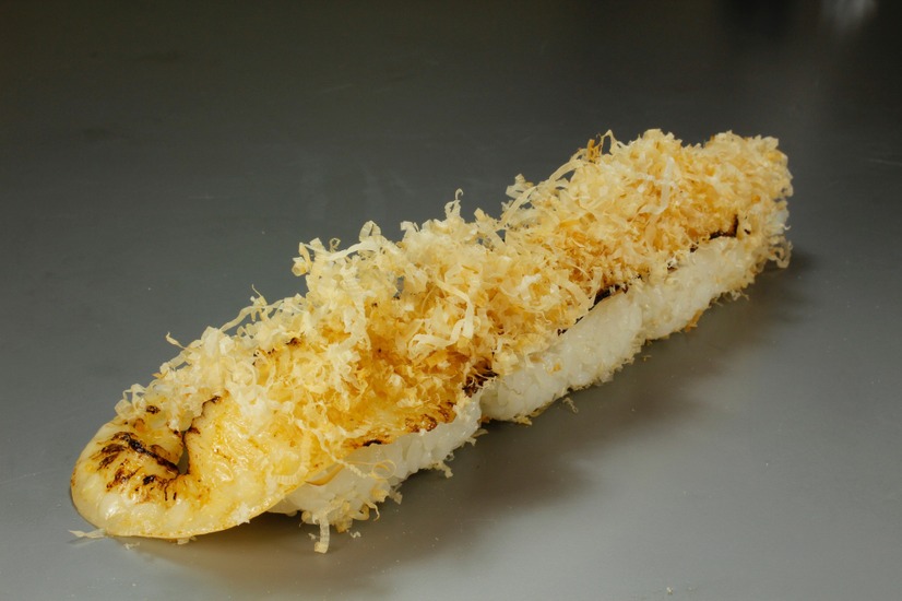全国回転寿司デカ盛り寿司フェスタ（神奈川・とろけるエンガワ寿司 トリュフ塩味