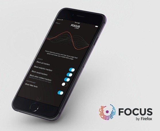 「Focus by Firefox」利用イメージ