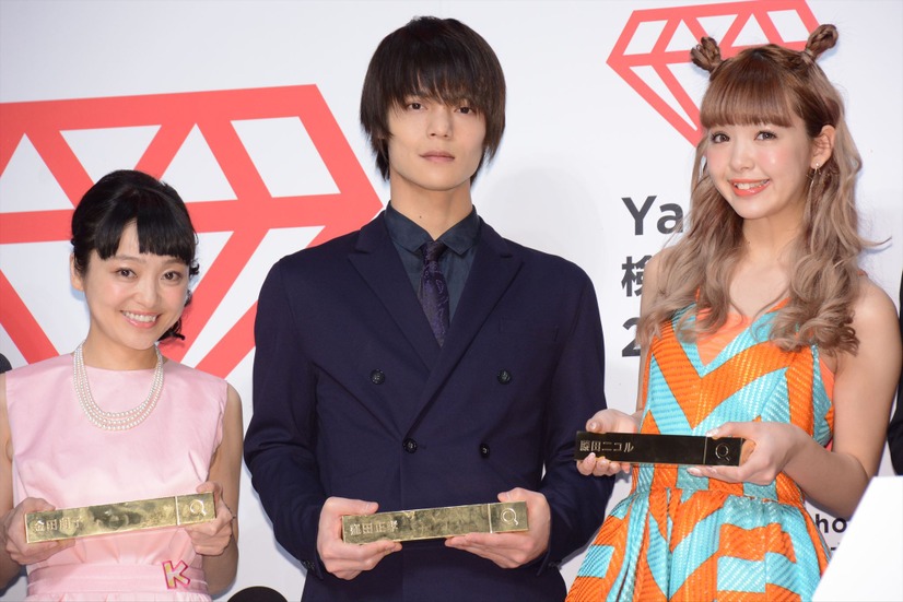 「Yahoo!検索大賞2015発表会」【写真：鶴見菜美子】