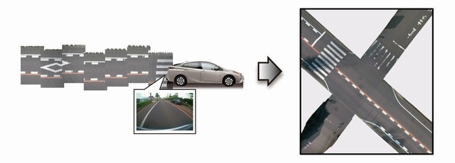 トヨタ自動車 地図自動生成システム