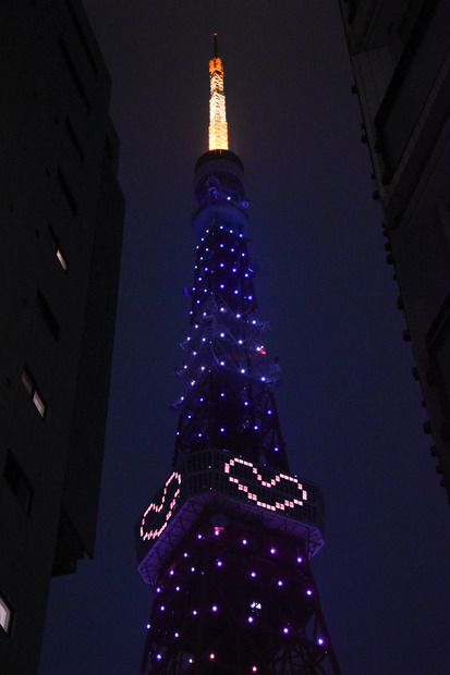 東京の夜空にハートが出現 東京タワーが1夜限りのクリスマスツリーに 8枚目の写真 画像 Rbb Today