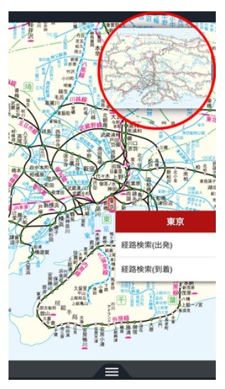 路線図画面