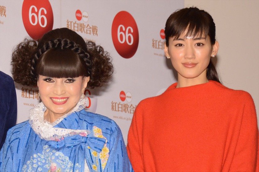 黒柳徹子、綾瀬はるか【写真：鶴見菜美子】