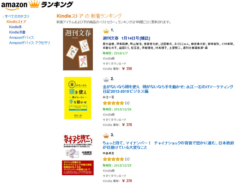 Amazonランキング