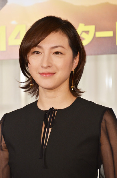 広末涼子／「ナオミとカナコ」製作発表会見