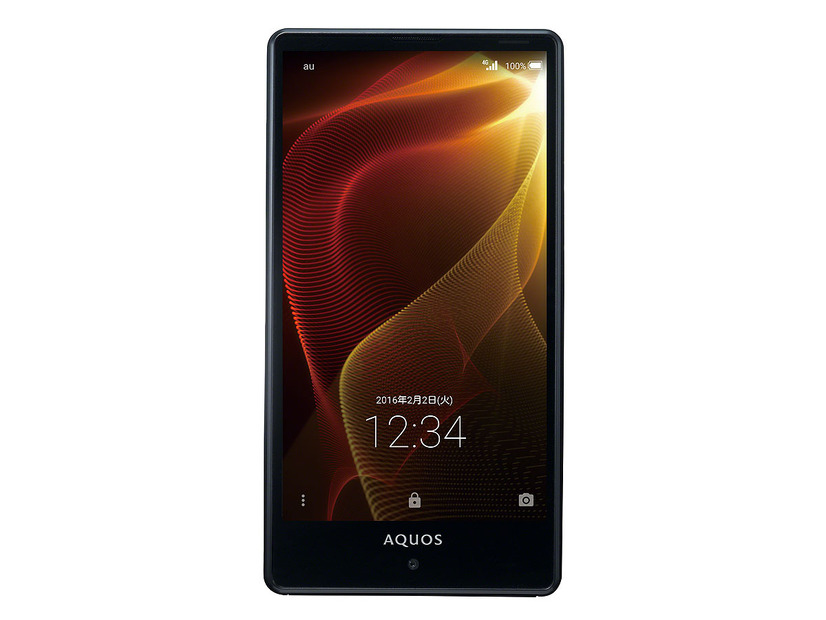 「AQUOS SERIE mini SHV33」ブラックモデル