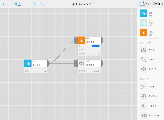 専用アプリ「MESH - Creative DIY Toolkit」